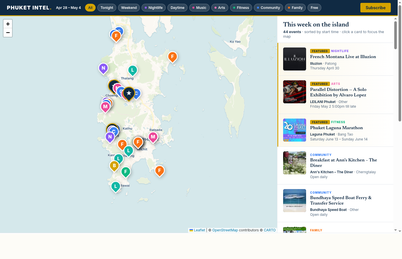 Phuket Intel This Week map